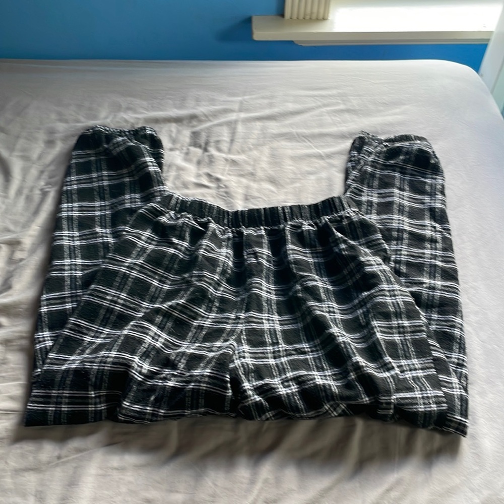SHEIN Flannel Pants